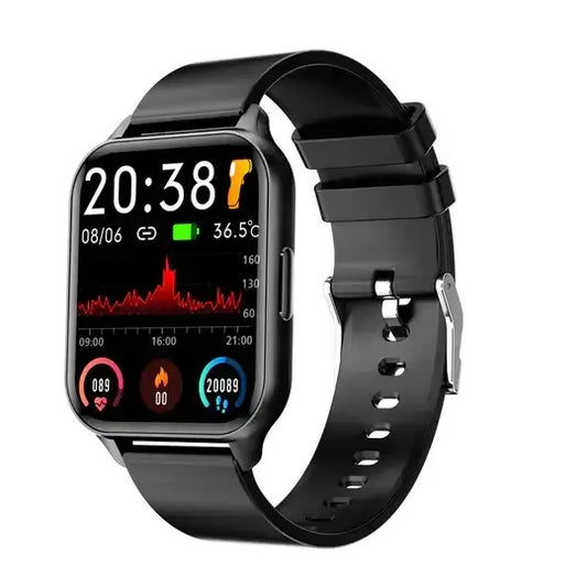 schwarze smartwatch, black smartwatch